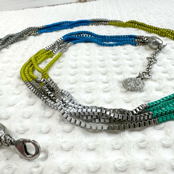 Jessica Simpson Color Block Necklace - Picture 4 of 7